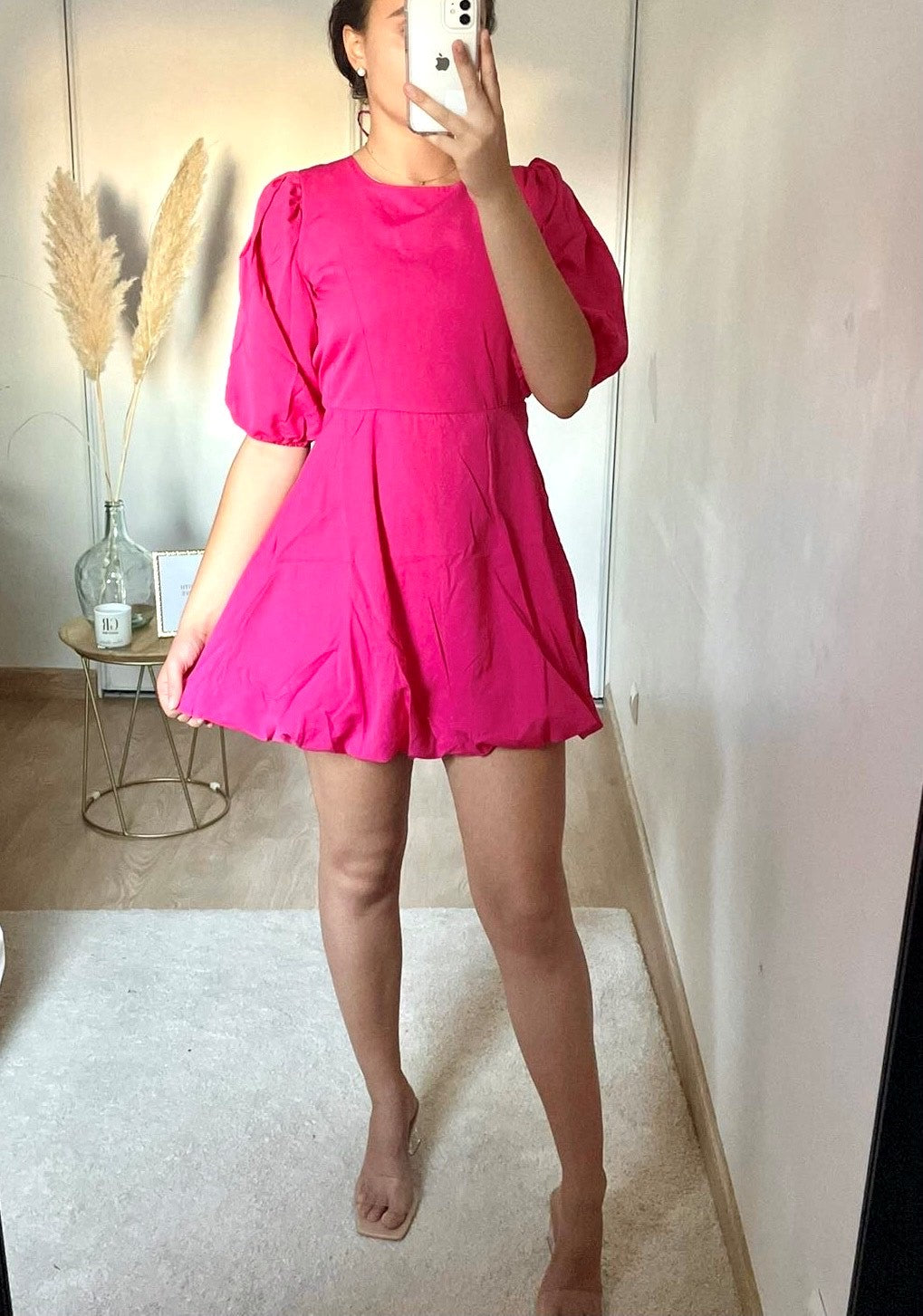 Robe d'été rose